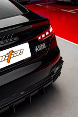 Audi RS5 B9.5 2020-ON with Aftermarket Parts - Rear Diffuser Pre-preg Carbon Fiber from BCTXE Tuning