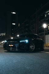 Audi RS5 B9.5 2020-ON with Aftermarket Parts - Front Lip Pre-preg Carbon Fiber from BCTXE Tuning