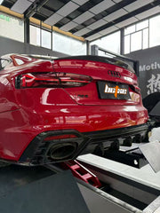 Audi RS5 B9.5 2020-ON with Aftermarket Parts - Rear Diffuser Pre-preg Carbon Fiber from BCTXE Tuning