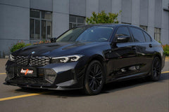 BMW 3 Series 330i (with M-package bumper, does not fit base model) M340i G20 G21 LCI 2023-ON with Aftermarket Parts - Front Intake Vents Cover Carbon Fiber from BCTXE Tuning