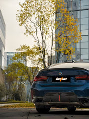BMW M3 G80 2021 2022 2023 2024 & 3 Series 330i M340i (Fits Both Pre-LCI & LCI) 2019 2020 2021 2022 2023 2024 with Aftermarket Parts - Rear Spoiler Pre-preg Carbon Fiber from BCTXE Tuning