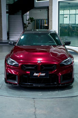 BMW M2 / M2C G87 2023-ON with Aftermarket Parts - Front Lip Dry Pre-preg Carbon from BCTXE Tuning