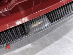 BMW M3 G80 G81 & M4 G82 G83 2021 2022 2023 2024 with Aftermarket Parts - V2 Style Front Lip Pre-preg Carbon Fiber from BCTXE Tuning