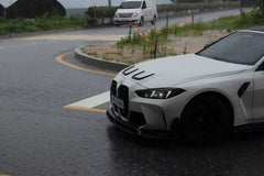 BMW M3 G80 G81 2021-ON & M4 G82 G83 2021-ON with Aftermarket Parts - V3 Style Pre-preg Carbon Fiber Front Lip from BCTXE Tuning