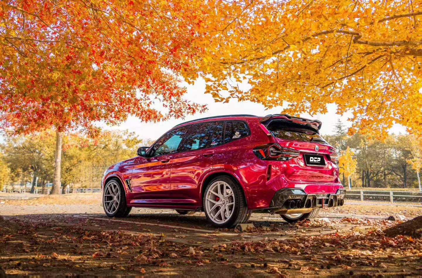 BMW X3 G01 & X3M X3MC F97 (Fits Both Pre-LCI & LCI) 2019 2020 2021 2022 2023 2024 & X4 G02 & X4M X4MC F98 (Fits Both Pre-LCI & LCI) 2019 2020 2021 2022 2023 2024 with Aftermarket Parts - V2 Side Skirts Pre-preg Carbon Fiber from BCTXE Tuning