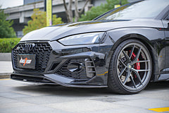 Audi RS5 B9.5 2020-ON with Aftermarket Parts - Front Lip Pre-preg Carbon Fiber from BCTXE Tuning