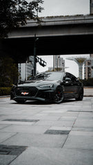 Audi RS5 B9.5 2020-ON with Aftermarket Parts - Front Lip Pre-preg Carbon Fiber from BCTXE Tuning