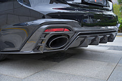 Audi RS5 B9.5 2020-ON with Aftermarket Parts - Rear Diffuser Pre-preg Carbon Fiber from BCTXE Tuning