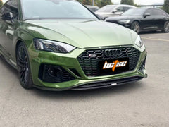 Audi RS5 B9.5 2020-ON with Aftermarket Parts - Front Lip Pre-preg Carbon Fiber from BCTXE Tuning