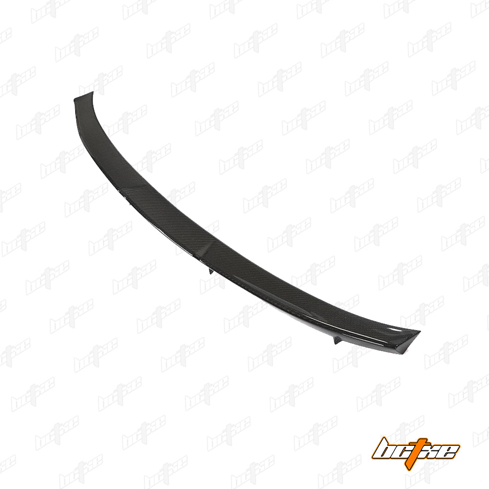 Audi RS6 C8 2020-ON with Aftermarket Parts - Rear Lip Spoiler Carbon Fiber from BCTXE Tuning
