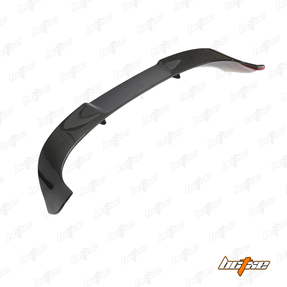 Audi RS6 C8 2020-ON with Aftermarket Parts - V1 Rear Roof Spoiler Carbon Fiber from BCTXE Tuning