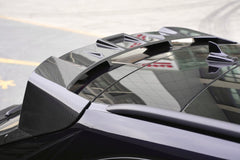 Audi RS6 C8 2020-ON with Aftermarket Parts - V2 Rear Roof Spoiler Carbon Fiber from BCTXE Tuning