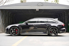 Audi RS6 C8 2020-ON with Aftermarket Parts - V2 Rear Roof Spoiler Carbon Fiber from BCTXE Tuning