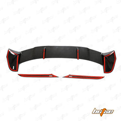Audi RS6 C8 2020-ON with Aftermarket Parts - V2 Rear Roof Spoiler Carbon Fiber from BCTXE Tuning