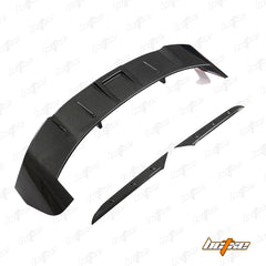 Audi RS6 C8 2020-ON with Aftermarket Parts - V2 Rear Roof Spoiler Carbon Fiber from BCTXE Tuning
