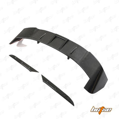 Audi RS6 C8 2020-ON with Aftermarket Parts - V2 Rear Roof Spoiler Carbon Fiber from BCTXE Tuning