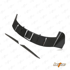 Audi RS6 C8 2020-ON with Aftermarket Parts - V2 Rear Roof Spoiler Carbon Fiber from BCTXE Tuning