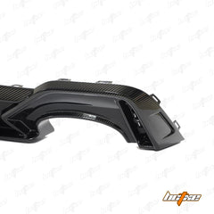 Audi RS6 C8 2020-ON & RS7 C8 2020-ON with Aftermarket Parts - Rear Diffuser & Canards Carbon Fiber from BCTXE Tuning