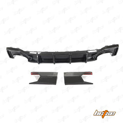 Audi RS6 C8 2020-ON & RS7 C8 2020-ON with Aftermarket Parts - Rear Diffuser & Canards Carbon Fiber from BCTXE Tuning