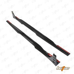 Audi RS6 C8 2020-ON & RS7 C8 2020-ON with Aftermarket Parts - Side Skirts Carbon Fiber from BCTXE Tuning