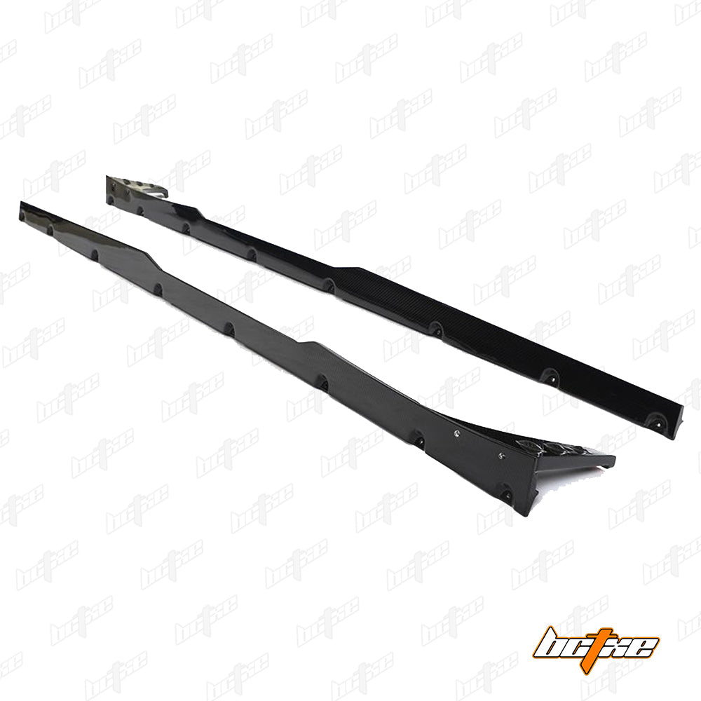 Audi RS6 C8 2020-ON & RS7 C8 2020-ON with Aftermarket Parts - Side Skirts Carbon Fiber from BCTXE Tuning