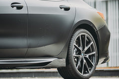 BMW 8 Series M850 840 G16 2018-ON with Aftermarket Parts - Side Skirts Pre-preg Carbon Fiber from BCTXE Tuning
