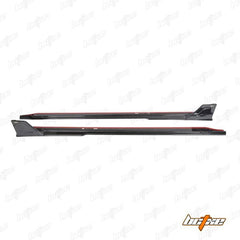 BMW M2 / M2C G87 2023 2024 with Aftermarket Parts - Side Skirts Pre-preg Carbon Fiber from BCTXE Tuning