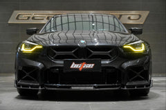BMW M2 / M2C G87 2023-ON with Aftermarket Parts - Front Lip Dry Pre-preg Carbon from BCTXE Tuning