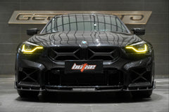 BMW M2 / M2C G87 2023-ON with Aftermarket Parts - Pre-preg Carbon Fiber Front Grill from BCTXE Tuning