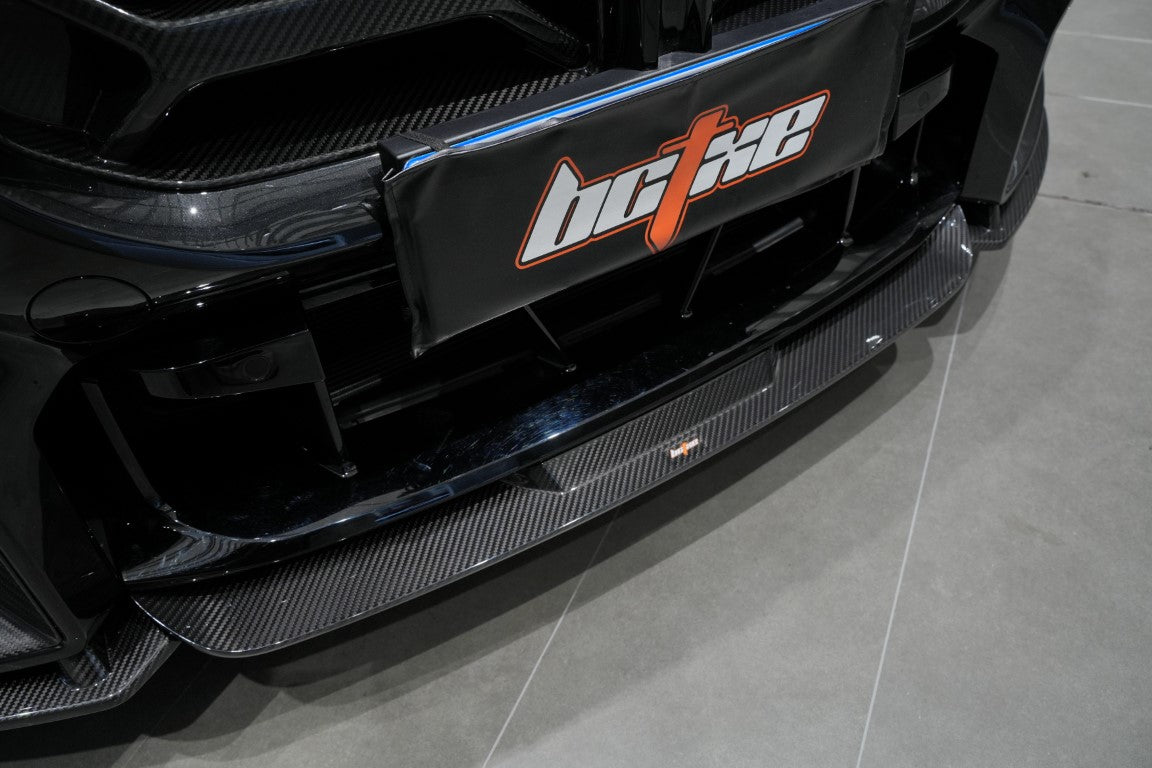 BMW M2 / M2C G87 2023-ON with Aftermarket Parts - Front Lip Dry Pre-preg Carbon from BCTXE Tuning