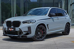 BMW X3 G01 & X3M X3MC F97 (Fits Both Pre-LCI & LCI) 2019 2020 2021 2022 2023 2024 & X4 G02 & X4M X4MC F98 (Fits Both Pre-LCI & LCI) 2019 2020 2021 2022 2023 2024 with Aftermarket Parts - V2 Side Skirts Pre-preg Carbon Fiber from BCTXE Tuning