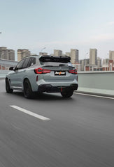 BMW X3 G01 LCI 2022 2023 2024 & X3M X3MC F97 LCI 2022 2023 2024 with Aftermarket Parts - Rear Diffuser Pre-preg Carbon Fiber from BCTXE Tuning