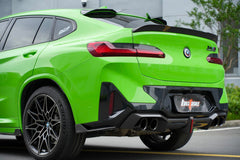 BMW X4M X4MC F98 (Fits Both Pre-LCI & LCI) 2019 2020 2021 2022 2023 2024 & X4 G02 (Fits Both Pre-LCI & LCI) 2019 2020 2021 2022 2023 2024 with Aftermarket Parts - Roof Spoiler Carbon Fiber from BCTXE Tuning