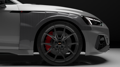 Audi RS4 B9 B9.5 2018-ON with Aftermarket Parts - Front Fenders Dry Pre-preg Carbon Fiber from BCTXE Tuning