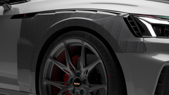 Audi RS4 B9 B9.5 2018-ON with Aftermarket Parts - Front Fenders Dry Pre-preg Carbon Fiber from BCTXE Tuning