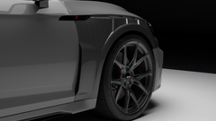 Audi RS4 B9 B9.5 2018-ON with Aftermarket Parts - Front Fenders Dry Pre-preg Carbon Fiber from BCTXE Tuning
