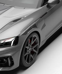 Audi RS5 B9 B9.5 2017 2018 2019 2020 2021 2022 2023 2024 2025 with Aftermarket Parts - Front Fenders Dry Pre-preg Carbon Fiber from BCTXE Tuning