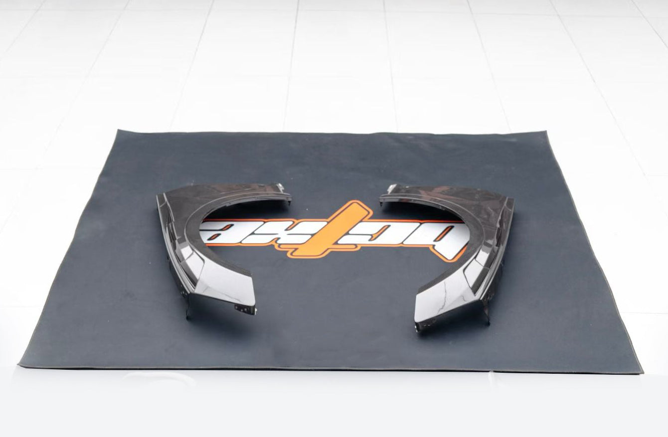 Audi S5 A5 B9 B9.5 2017-Early 2025 with Aftermarket Parts - Front Fenders Dry Pre-preg Carbon Fiber from BCTXE Tuning