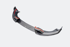 Tesla Model Y Juniper 2026-ON with Aftermarket Parts - Front Lip Dry Pre-preg Carbon Fiber from BCTXE Tuning
