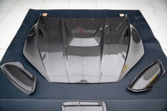 Audi RS5 S5 A5 B9 B9.5 2017-Early 2025 with Aftermarket Parts - Hood Dry Pre-preg Carbon Fiber from BCTXE Tuning