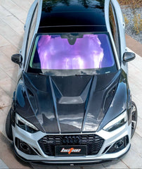 Audi RS5 S5 A5 B9 B9.5 2017-Early 2025 with Aftermarket Parts - Hood Dry Pre-preg Carbon Fiber from BCTXE Tuning