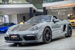 Porsche 718 Cayman / Boxster / GTS 2017-ON with Aftermarket Parts - Front Lip Pre-preg Carbon Fiber from BCTXE Tuning