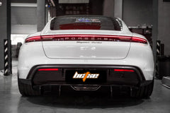 Porsche Taycan & Cross Turismo Base/4/4S/GTS 2020-ON with Aftermarket Parts - Rear Diffuser Pre-preg Carbon Fiber from BCTXE Tuning