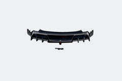 Tesla Model Y Juniper 2026-ON with Aftermarket Parts - Rear Diffuser Dry Pre-preg Carbon Fiber from BCTXE Tuning