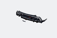 Tesla Model Y Juniper 2026-ON with Aftermarket Parts - Rear Diffuser Dry Pre-preg Carbon Fiber from BCTXE Tuning