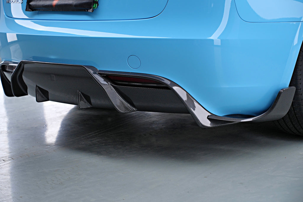 Model 3 Highland / P Aftermarket Parts - BCTXE Tuning Rear Diffuser ...