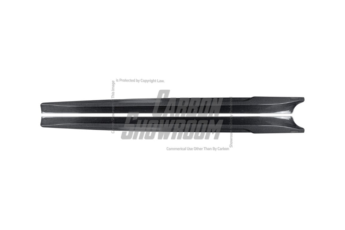 Tesla Model 3 Highland / Performance 2024-ON with Aftermarket Parts - Side Skirts Carbon Fiber from BCTXE Tuning