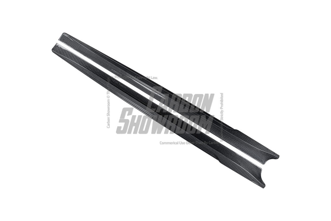 Tesla Model 3 Highland / Performance 2024-ON with Aftermarket Parts - Side Skirts Carbon Fiber from BCTXE Tuning