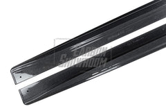 Tesla Model 3 Highland / Performance 2024-ON with Aftermarket Parts - Side Skirts Carbon Fiber from BCTXE Tuning