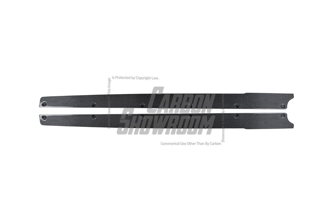 Tesla Model 3 Highland / Performance 2024-ON with Aftermarket Parts - Side Skirts Carbon Fiber from BCTXE Tuning